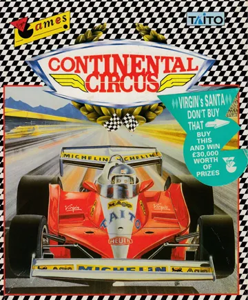 Continental Circus (UK) (1989) (Trainer) box cover front